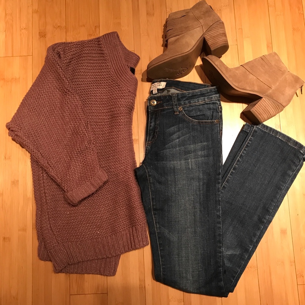 Heritage 1981 skinny/straight leg jeans